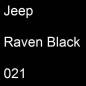 Preview: Jeep, Raven Black, 021.